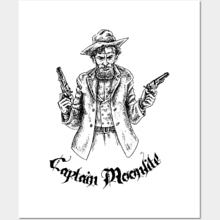 Captain Moonlite Posters and Art